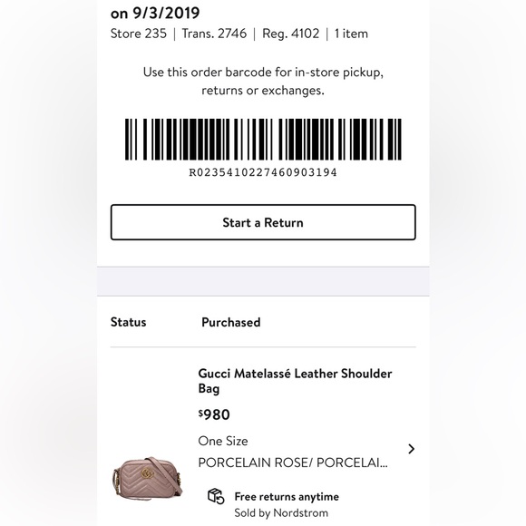 Gucci Matelasse Crossbody Bag - Picture 8 of 8